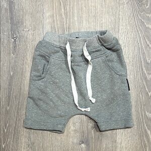 Little Bipsy Gray Kids Shorts with Drawstring